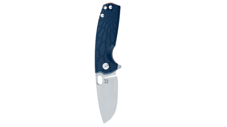 FOX/VOX CORE FOLD KNIFE BLUE FRN HNDL-N690 STONE WASHED BLADE-FX-604 BL