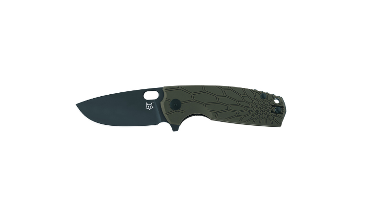 FOX/VOX CORE FOLD KNIFE OD GREEN FRN HNDL-N690 BLACK-FX-604 OD - Image 2