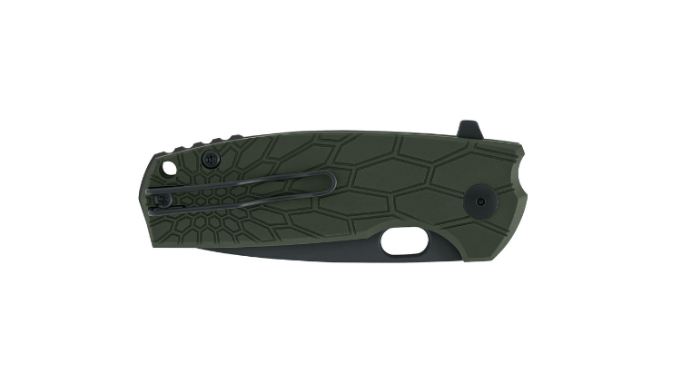 FOX/VOX CORE FOLD KNIFE OD GREEN FRN HNDL-N690 BLACK-FX-604 OD - Image 3