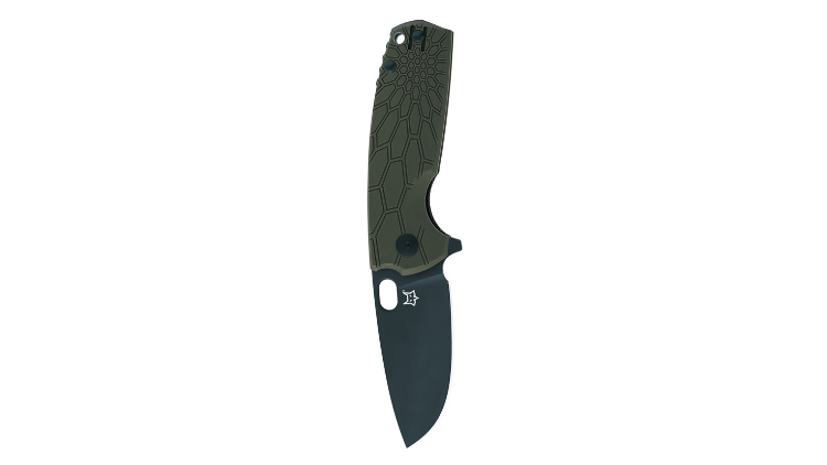 FOX/VOX CORE FOLD KNIFE OD GREEN FRN HNDL-N690 BLACK-FX-604 OD