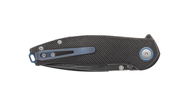 VIPER VALE DTBL FOLDING KNIFE MAGNACUT DARKSTONEWASHED BLADE AND TITANIUM HADLE - V6007DTBL - Image 2