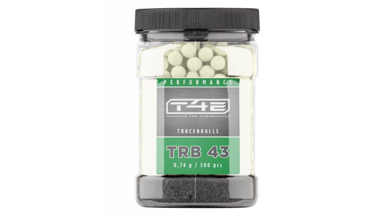 UMAREX T4E PERFORMANCE TRB CAL.43 0.74G (500PCS) FLOURESCENT WHITE - 2.4491