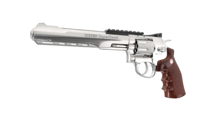 UMAREX RUGER SUPER HAWK 8" CHROME 6MM BB, CO2 - 2.5681 - Image 2