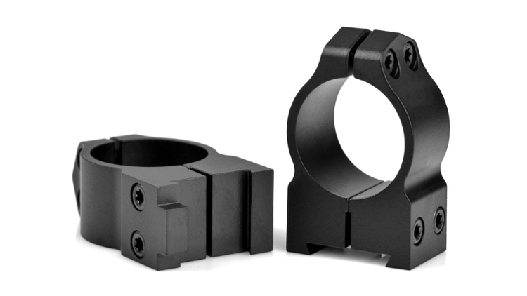 WARNE 1" MATTE MED (19MM) CZ 550 RING OBJ: 36MM-42MM-1BM