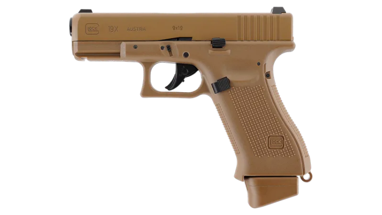 UMAREX GLOCK 19X FDE COYOTE CAL.6MM/2.6435
