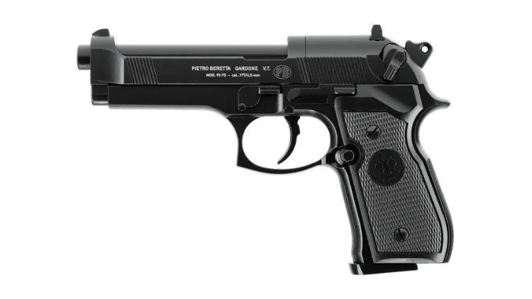 UMAREX BERETTA M92 FS BLACK 3 JOULES CAL.4.5MM 7.5 JOULE < 4.0 J - 419.00.00