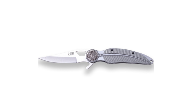 JOKER SPRING ASSISTED KNIFE BLADE LENGHT 10CM STEEL HANDLE – JKR0517