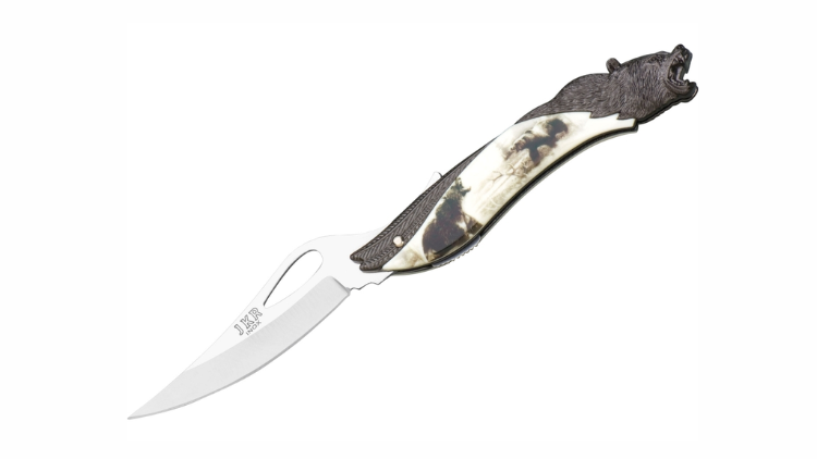 JOKER BEAR FOLDING KNIFE ZAMAK HANDLE AND 9 CM BLADE LENGTH – JKR0365