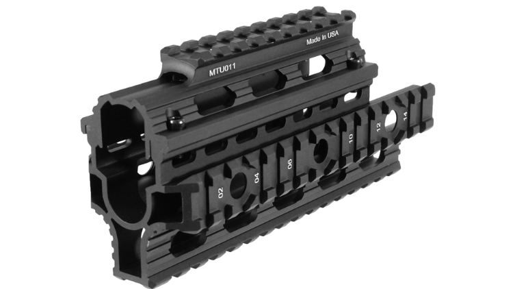 Leapers UTG PRO® AKM Drop-in Handguard – Quad Rail, For Yugo
