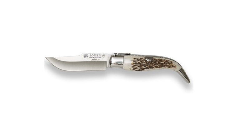 JOKER CLASSIC KNIFE BLADE LENGHT 8CM STAG HORN HANDLE - NC-109