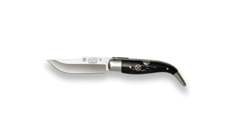 JOKER CLASSIC KNIFE BLADE LENGHT 8CM STAG BUFALLO HANDLE - NF-109