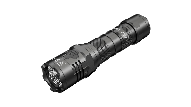 NITECORE P20IX XTREME PERFORMANCE I-GEN 21700 TACTICAL LIGHT 4000LUMENS 221M 4X CREE XP-L2 V6 2M WATERPROOF USB-C NL2150HPI BATT (5000MAH) – P20IX