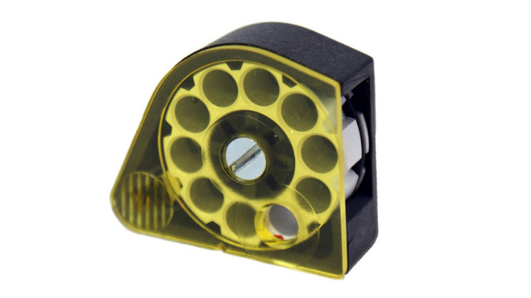AIR ARMS .22 10 SHOT MAGAZINE- YELLOW-S555B-S