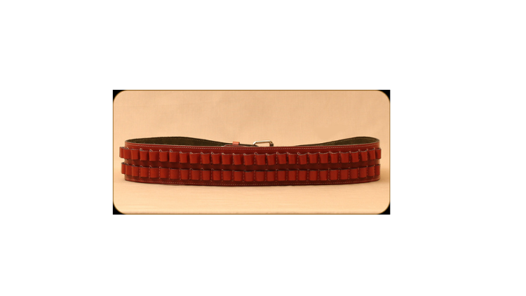 LEVY'S LEATHER CARTRIDGE BELT/SLING-SN46-H-L-WAL - Image 2