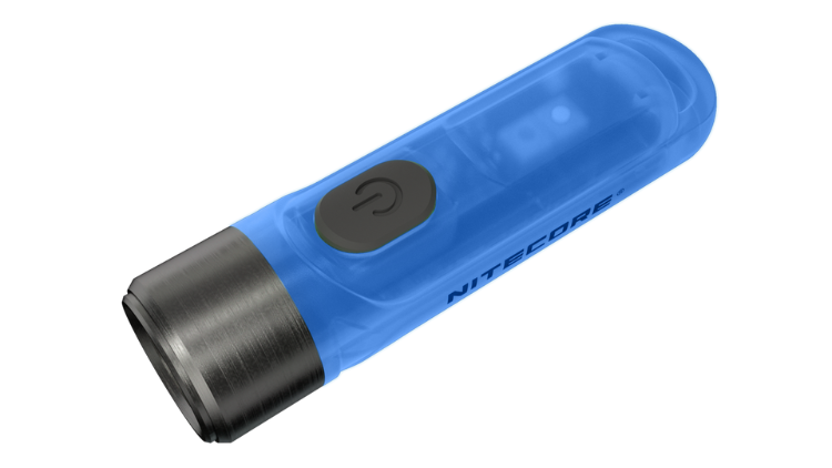 NITECORE TIKI GITD BLUE KEYCHAIN LIGHT 300 LUMENS 1M – TIKI-BLUE