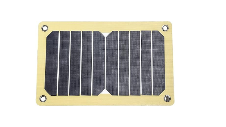 12 SURVIVORS SOLAR FLARE 5 SOLAR PANEL 5.3W 1-AMP USB CHARGING PORT-TS28000