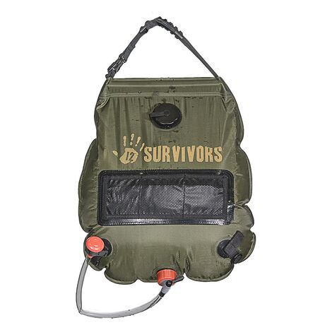 12 SURVIVORS 5 GALLON SOLAR SHOWER-TS79000
