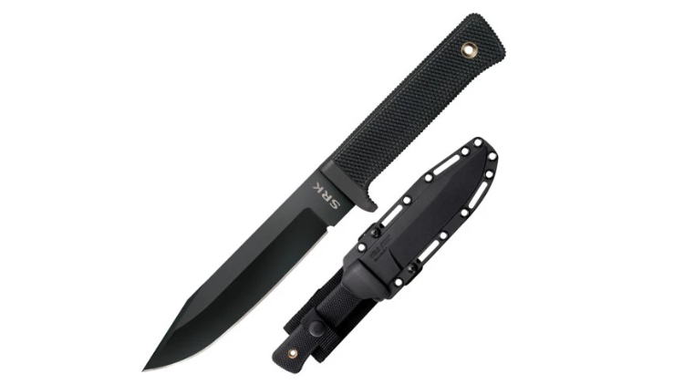 COLD STEEL SRK IN SK-5 BLACK HNDL KRAY-EX - 49LCK