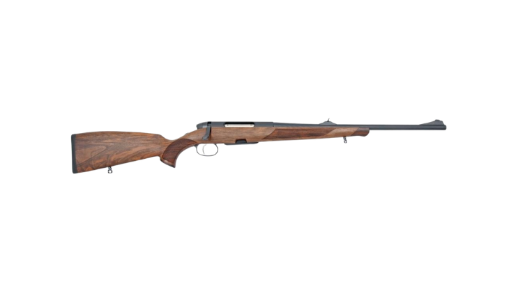 STEYR MANNLICHER CL II CAL. 30-06 Spring. BARREL 508 mm ; OPEN SIGHT WITHOUT MUZZLE THREAD; FORWARD SET TRIGGER BOLT: NICKEL; BOLT HANDLE STANDARD HALF STOCK RIGHT CL: 2