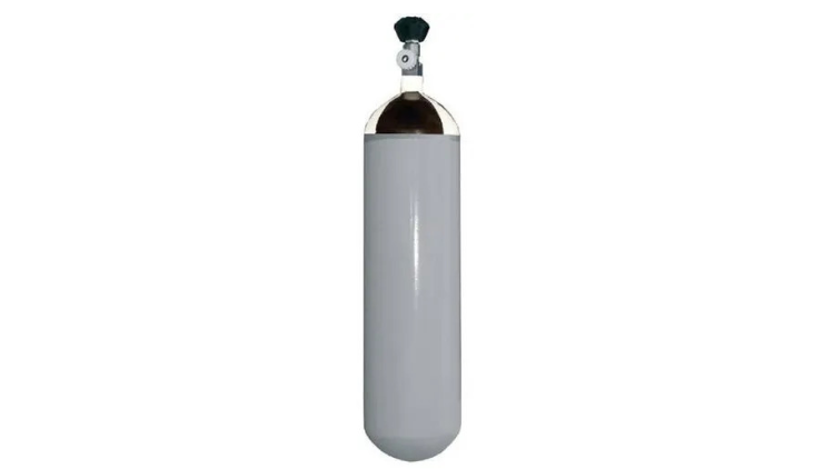 STEEL AIR CYLINDER 6L W/ VALVE & GAUGE-JIANGSU-6L