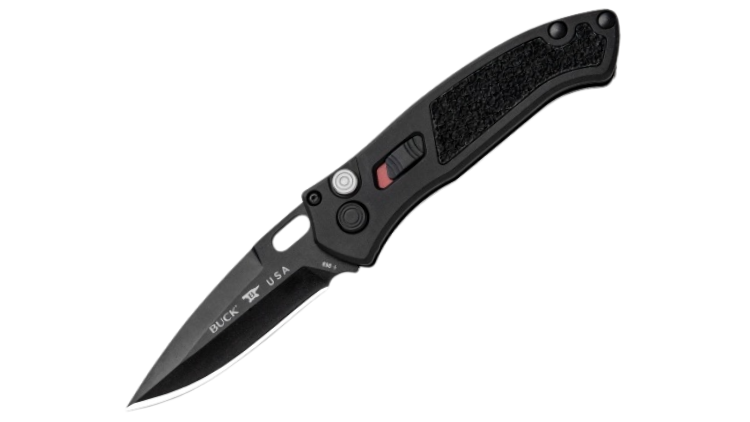 BUCK KNIVES IMPACT BLACK CERAKOTE ALUMINUM HDL BLACK CERAKOTE BLD- 0898BKS1-B