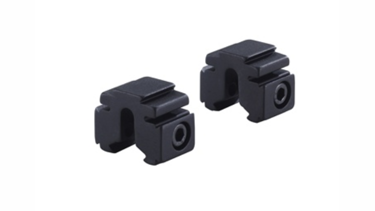 BKL 6″ LONG TRI-MOUNT DOVETAIL RISERS BLACK-BKL-181MB
