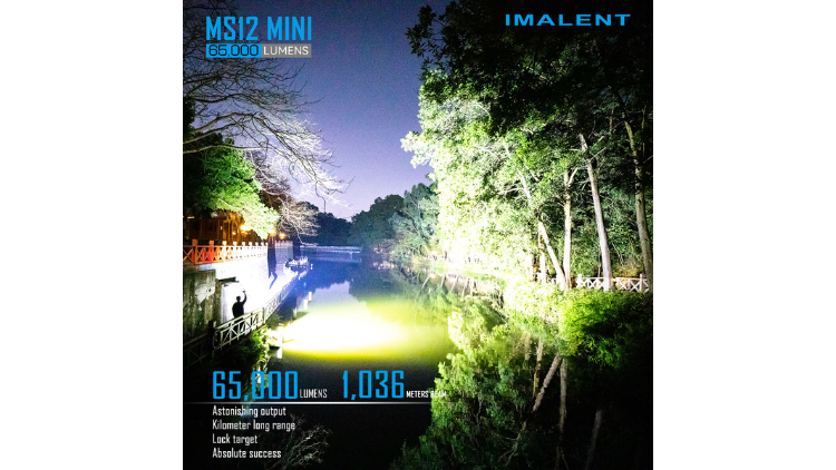 IMALENT MS12 MINI UK 65,000 LUMENS, 1036 METER - MS12MINI-UK - Image 2