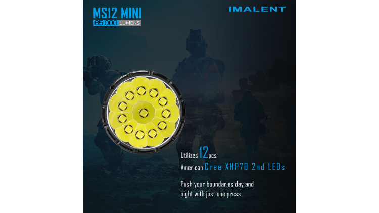 IMALENT MS12 MINI UK 65,000 LUMENS, 1036 METER - MS12MINI-UK - Image 3
