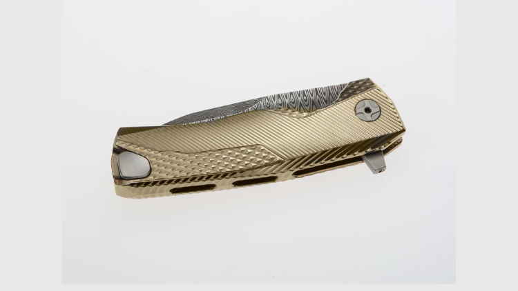 COLT. CHIUD SOLIDO SOLID TITANIUM GOLD FLP DAM - ROK-DD-GL - Image 2