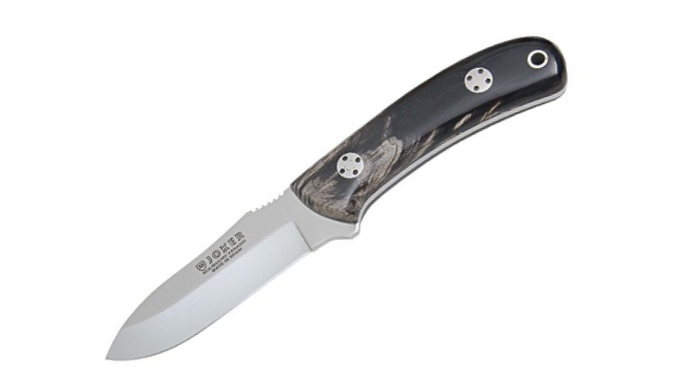 JOKER KNIFE TECKEL II, PUÑO BUFALO, BUFALO HORN HANDLE. 9CM – CF87