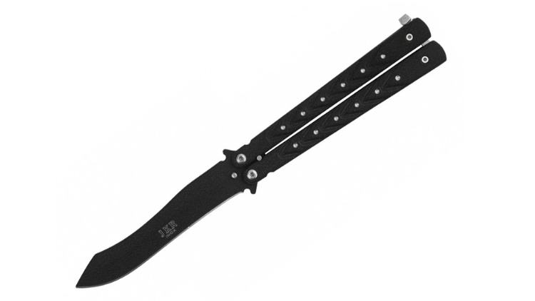 JOKER NAVAJA ABANICO PUÑO ALUMINUM HOJA 10CM - JKR-201