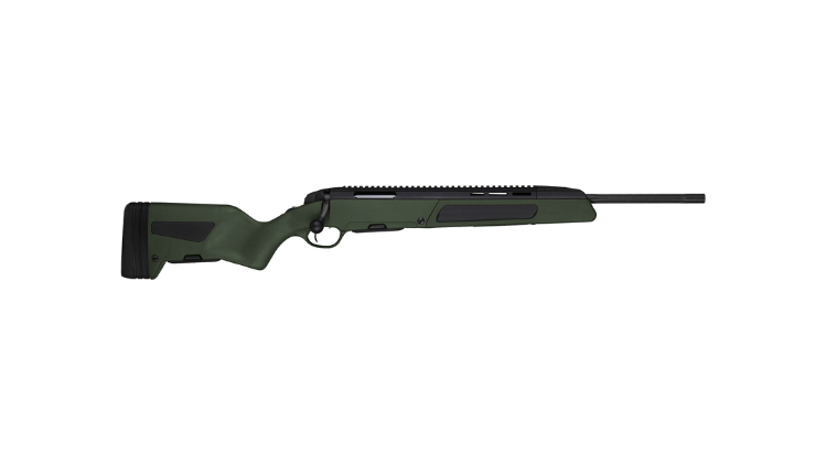 MANNLICHER SCOUT CAL. 308 WIN SYNTHETIC STOCK GREEN, DIRECT TRIGGER.