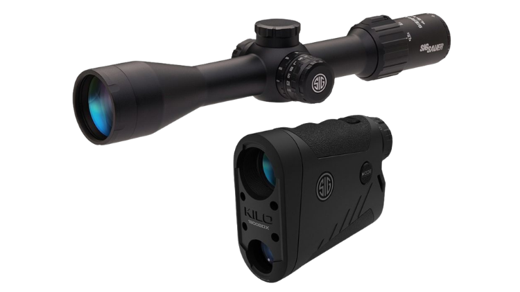 SIG SAUER SIERRA 3BDX-R1 0.25MOA 4.5-14X44MM COMBO KIT W/ RANGEFINDER KILO1800 BDX LRF – SOK18BDX01