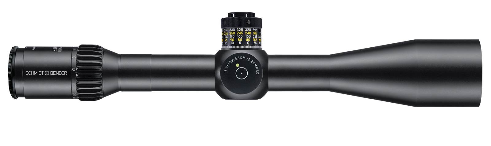 SCHMIDT AND BENDER 5-45X56 PM II HIGH POWER LP LRR-MIL1CM CW DT II+ MTC LT/ST II ZC LT – 666-911-41C-L8-I6