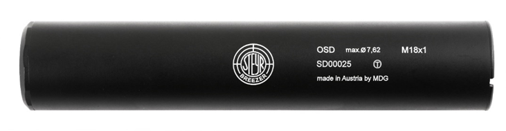 STEYR OSD HB M14x1 Overbarrel Silencer OSD 30 HB M14x1 – SD-988511
